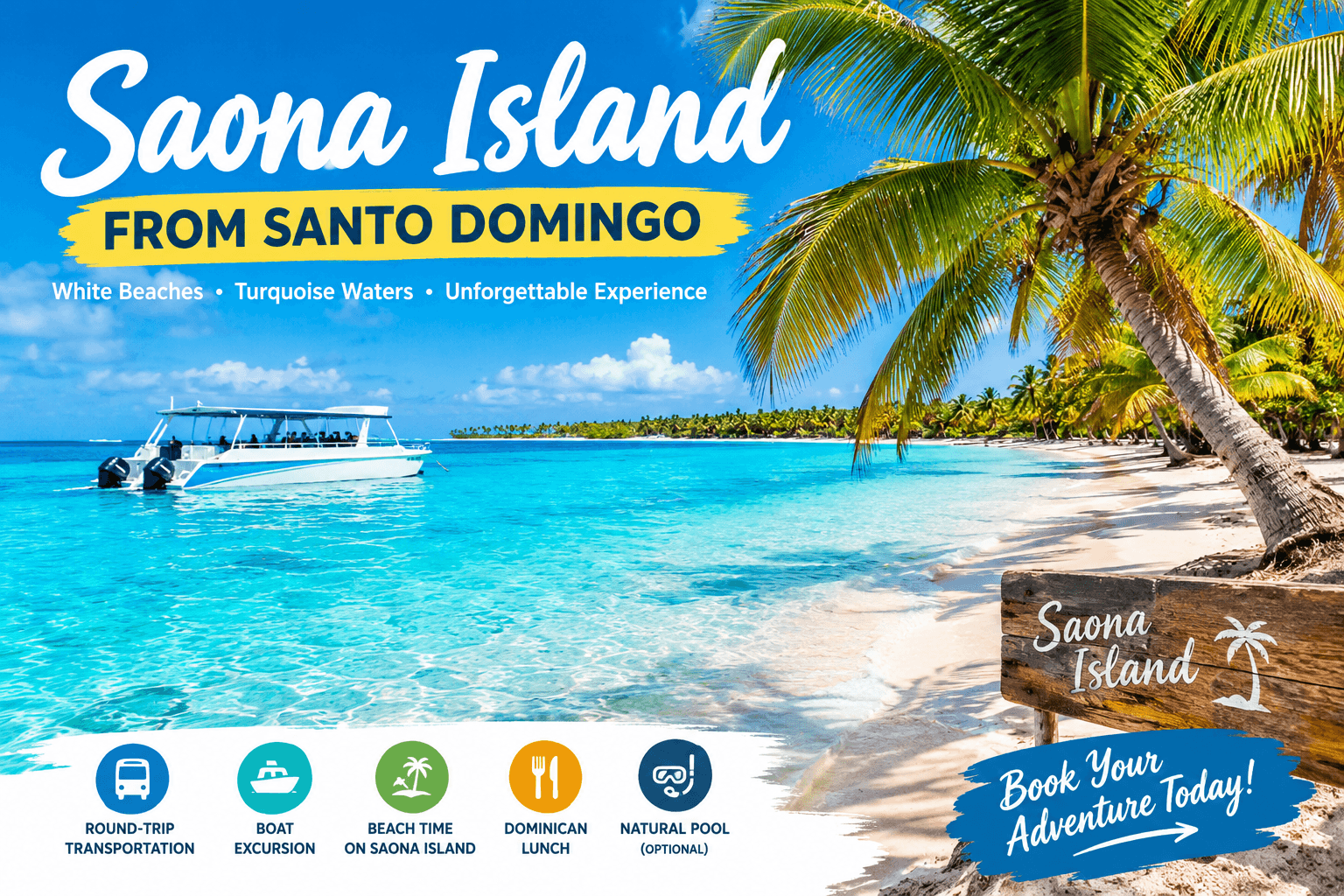 Saona Island from Santo Domingo: Day Trip Guide