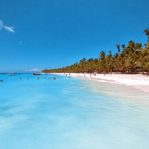 Isola di Saona Giornata intera Catamarán Cibo e bevande incluse