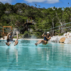 Punta Cana: Ingresso al parco Scape per Cenote, Zip Lines e grotte