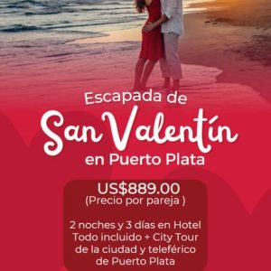 Fuga di San Valentino a Puerto Plata