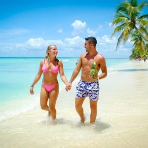 Santo Domingo: Catamarano per l'isola di Saona con pranzo