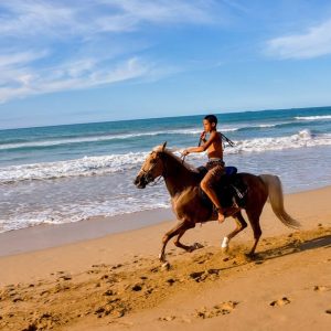 Puerto Plata: Reiten am Strand