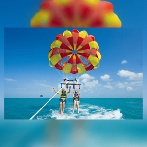 Esperienza di parasailing con prelievo dall'hotel :Punta Cana
