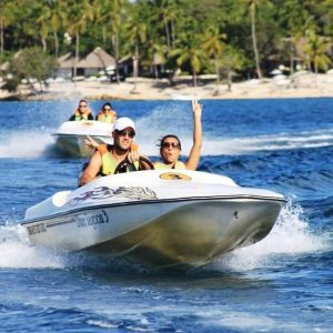 Punta Cana: Tour in motoscafo e snorkeling con prelievo dall'hotel