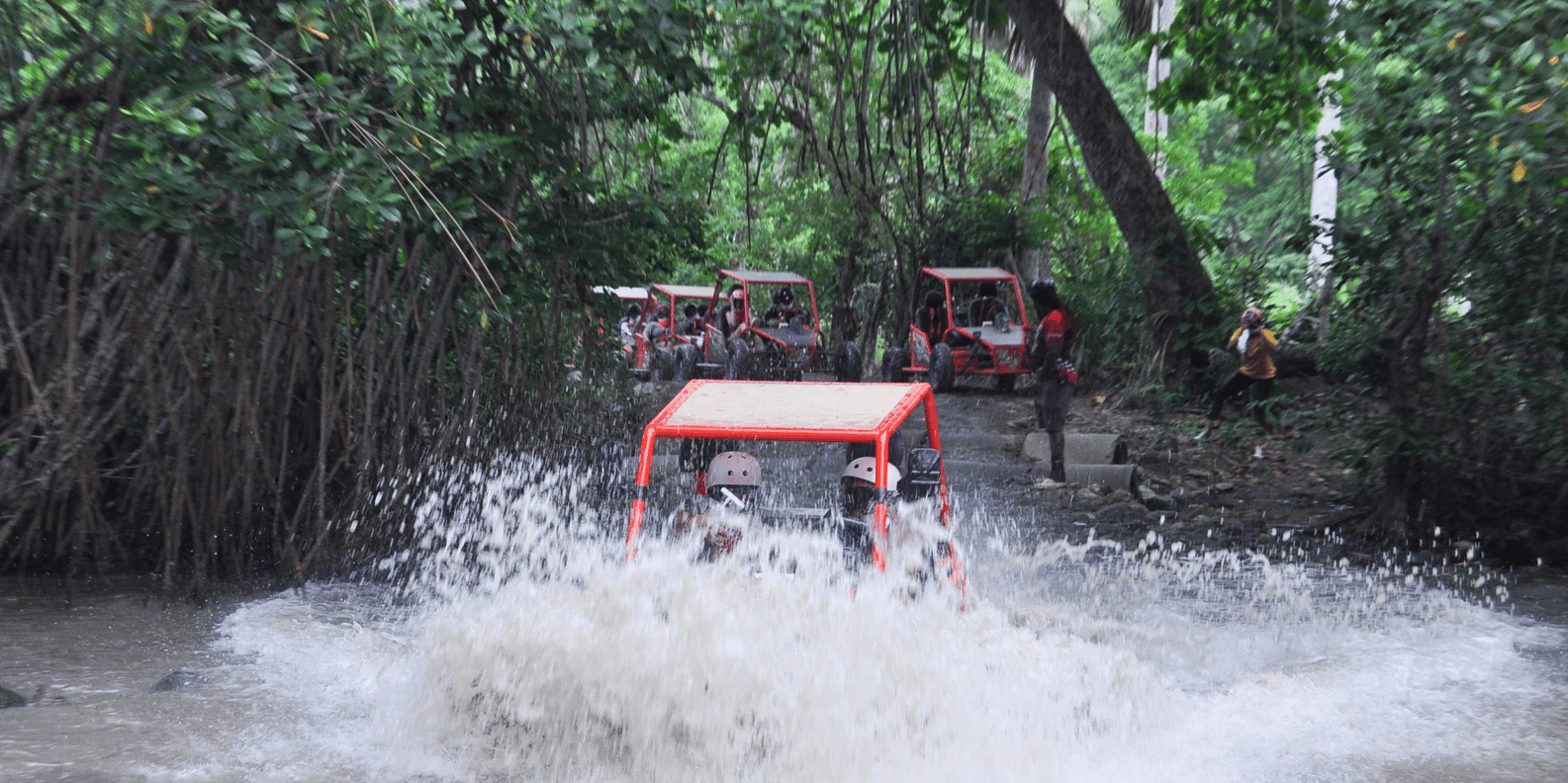 Puerto Plata: Buggy, Zip Line, Waterfalls, and Lunch Combo - Image 3