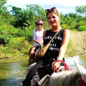 Da Puerto Plata: Passeggiata a cavallo lungo il fiume di montagna