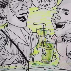 Esperienza di caricatura dal vivo a Punta Cana