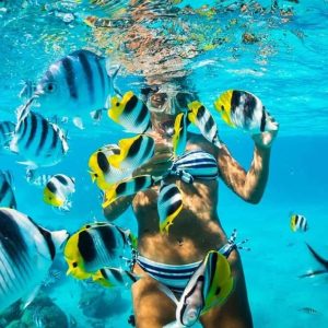 Santo Domingo: Catamarano con Snorkeling, Open Bar e Pranzo