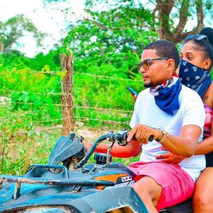 Da punta: avventura su 4 ruote ATV 4x4+spiaggia di Macao e Cenote