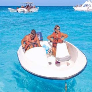 Esperienza guidata in motoscafo sulla costa: Punta Cana