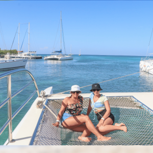 Giornata in spiaggia sull'isola di Saona