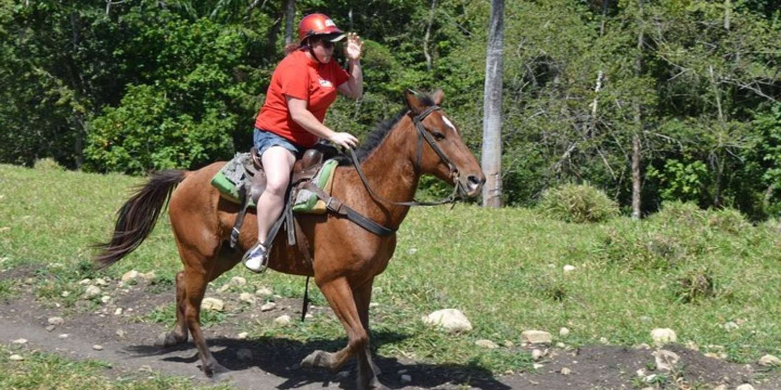 Puerto Plata: Zip Line, Horseback Riding, & Waterfall Combo - Bild 10